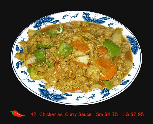 42.Checken w. Curry Sauce 42.Checken w. Curry Sauce